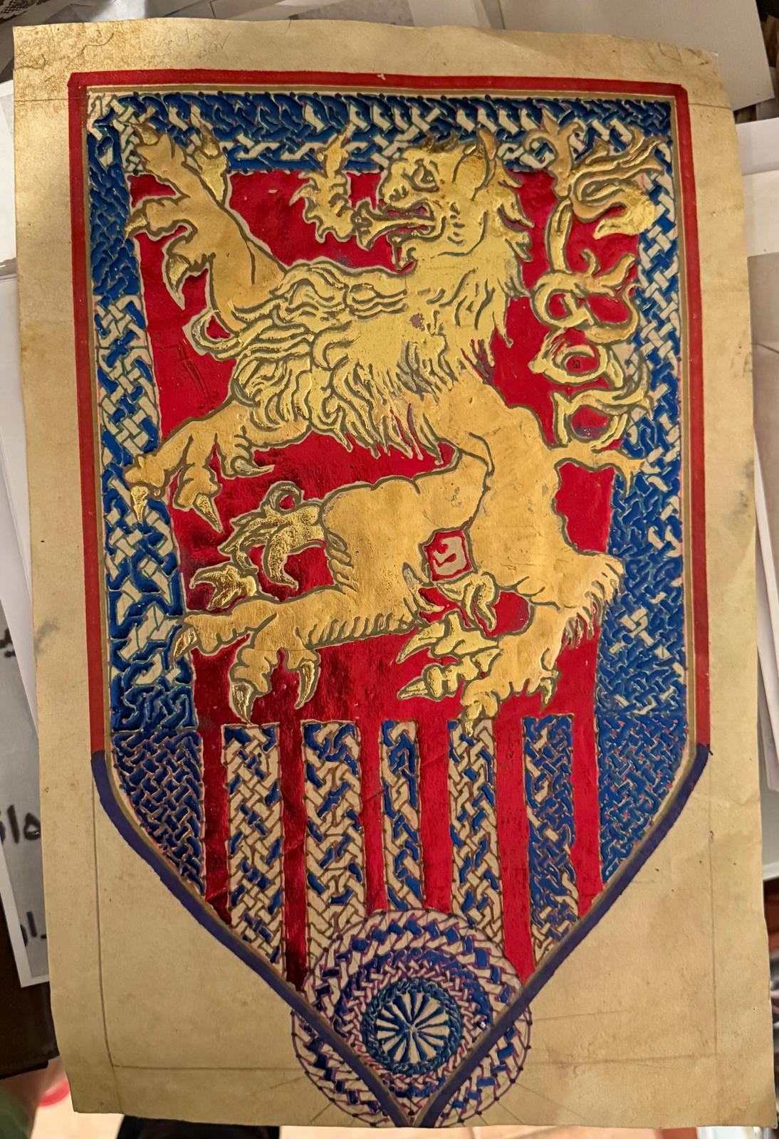 Heraldic Lion